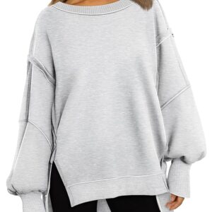 Trendy Queen Ladies’s Outsized Sweatshirts and Hoodies – Crewneck Shirts for Fall Outfits for Teen Ladies – Y2K Winter Attire