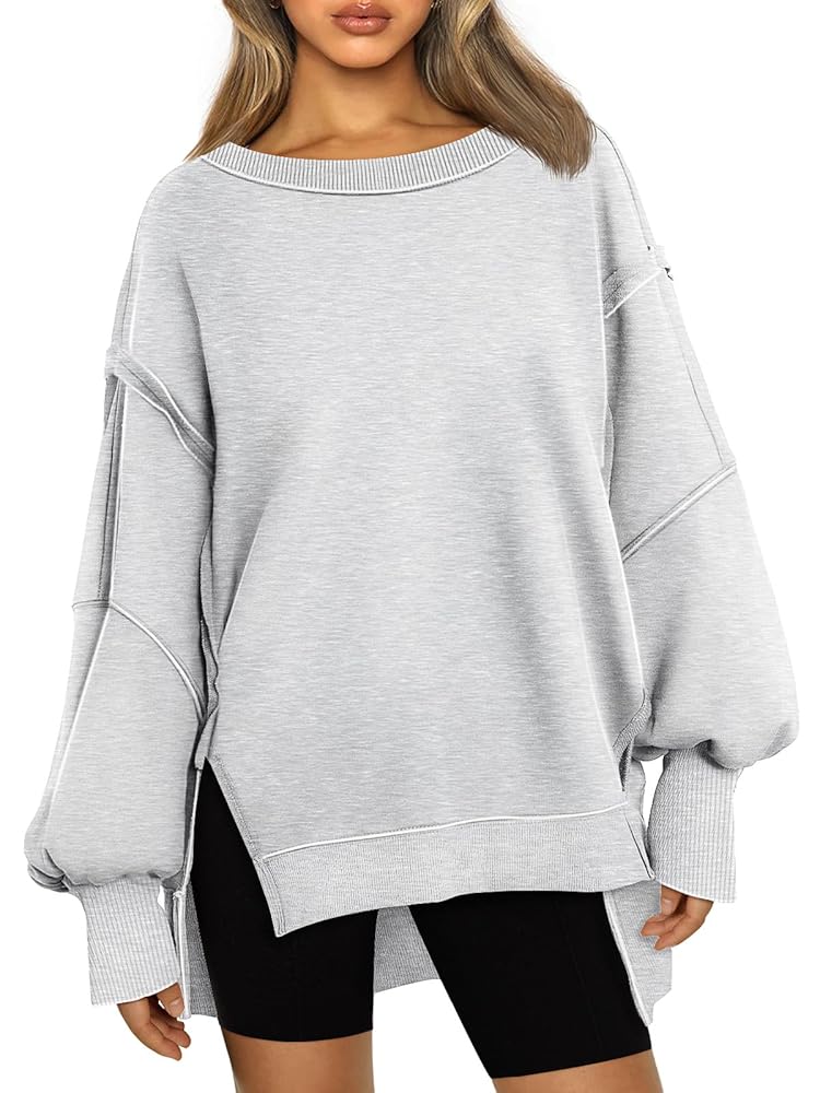 Trendy Queen Ladies’s Outsized Sweatshirts and Hoodies – Crewneck Shirts for Fall Outfits for Teen Ladies – Y2K Winter Attire