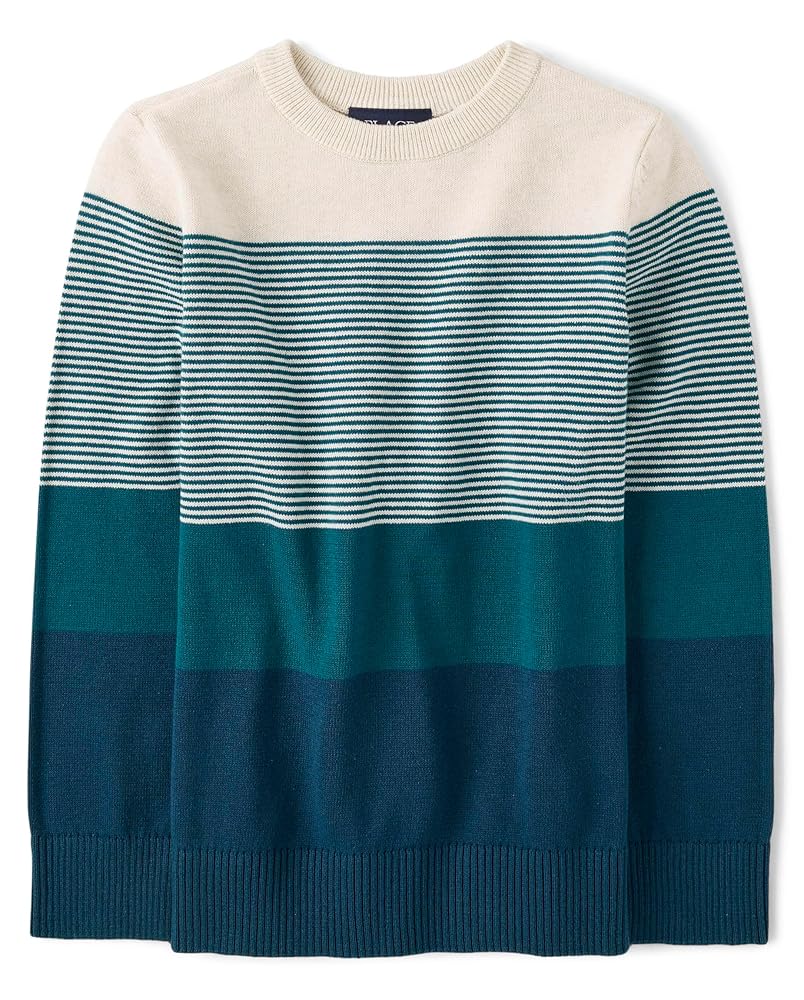 The Youngsters’s Place Lengthy Sleeve Sweater for Massive Boys